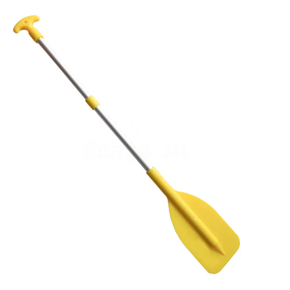 Telescopic Paddle Boat Paddle Boating Movement PVC Yellow Motorboat River Telescopic Compact Boat Seawater Canoe Sports