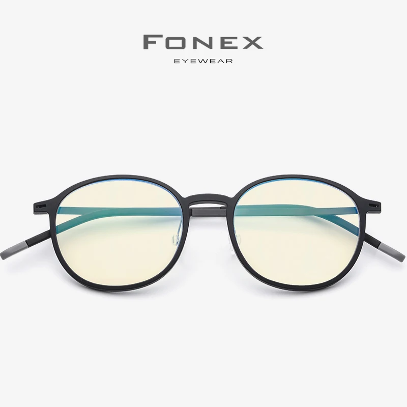 Najtaniej FONEX TR90 okulary blokujące niebieskie światło komputerów mężczyźni gogle okulary okulary okulary Antiblue komputer do gier okulary dla kobiet AB02