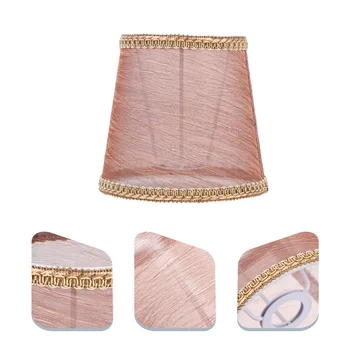 2 szt Przezroczysty klosz do lampy Chic pokrywa na światła klosz lampy tanie i dobre opinie CN (pochodzenie) cloth lamp shade lamp cover light shade shade for lamp chandelier cover