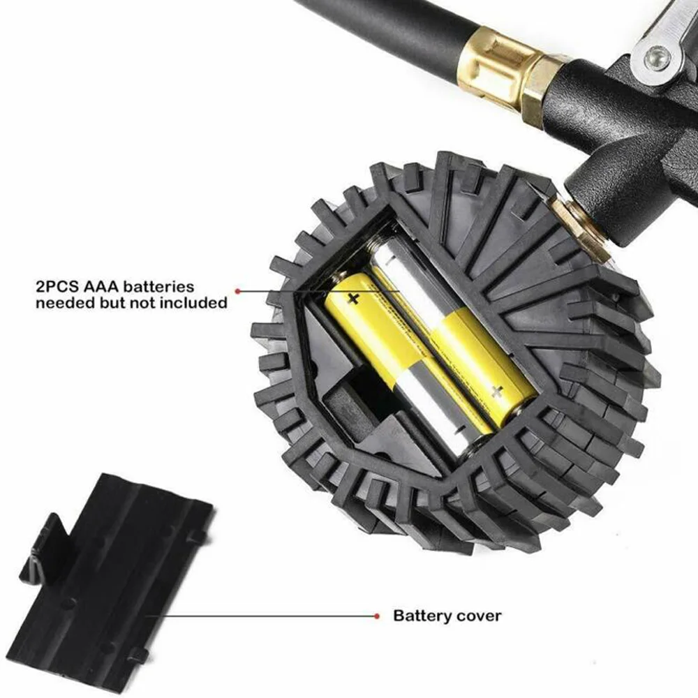 

Car Digital Tire Inflator Pressure Gauge Air Dual Head Chuck Compressor Truck Bike Wheels Tires Parts Detection
