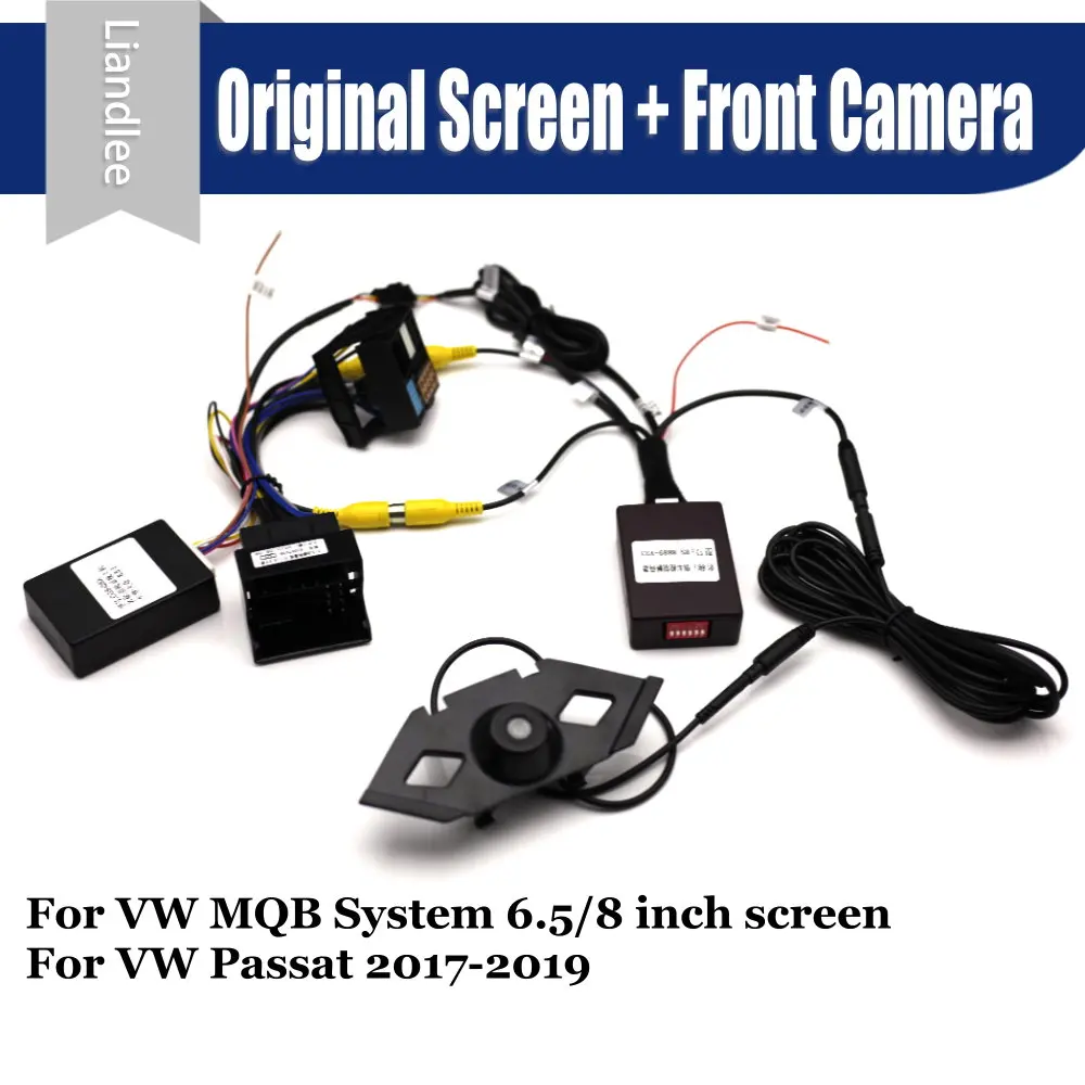 

Car Front View camera Parking System CANBUS Original For Volkswagen VW Passat 2017 2018 2019 AUTO Rear Reverse CAM