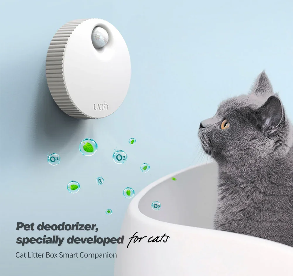 Intelligent Smell Purifier Cat Litter Box Deodorant Partner Pet Deodorizer