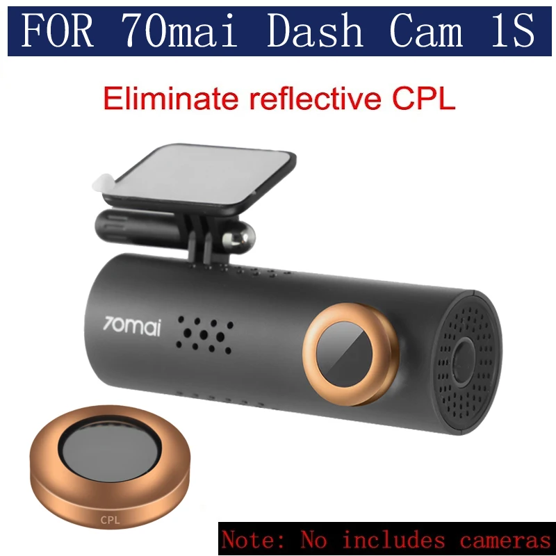 for original 70 mai Dash Cam 1S gold CPL Polarizing Glas CPL Filter For