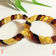 Domestic spot Baltic amber natural beeswax hand bracelet