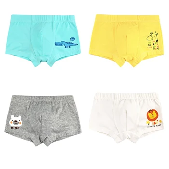 

Baby Boys Cartoon Underwear Soft Breathable Kids Boxer for 2-10Y Baby Panties Cute Boy Briefs Underpants t