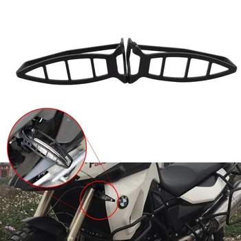 

1 Pair Motorcycle Front Turn Signal Indicator Light Grill Protector Cover for BMW F700GS F750GS F800GS ADV R ST F850GS Adv K1200
