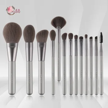 

Flower Small Gray 13 Makeup Brush Set Face Powder Blush Eye Shadow Trimming Specular Cheap Cangzhou Send Storgage Bag