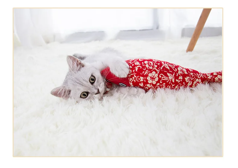 Игрушки для домашних животных, кошек, рыбы, кошачьей кошки, мягкая подушка, кукла для кусания, интерактивный котенок, кошка, мята, жевательная игрушка, товары для домашних животных, 20 см
