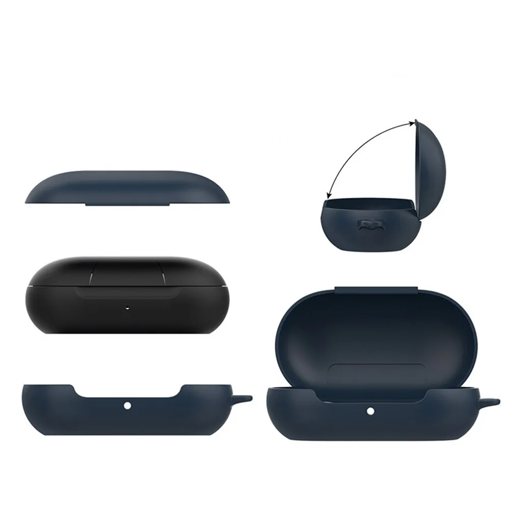 HIPERDEAL PC чехол для samsung Galaxy Buds' мягкий и гибкий устойчивый к царапинам ремень карабин для легкого удаления пыли