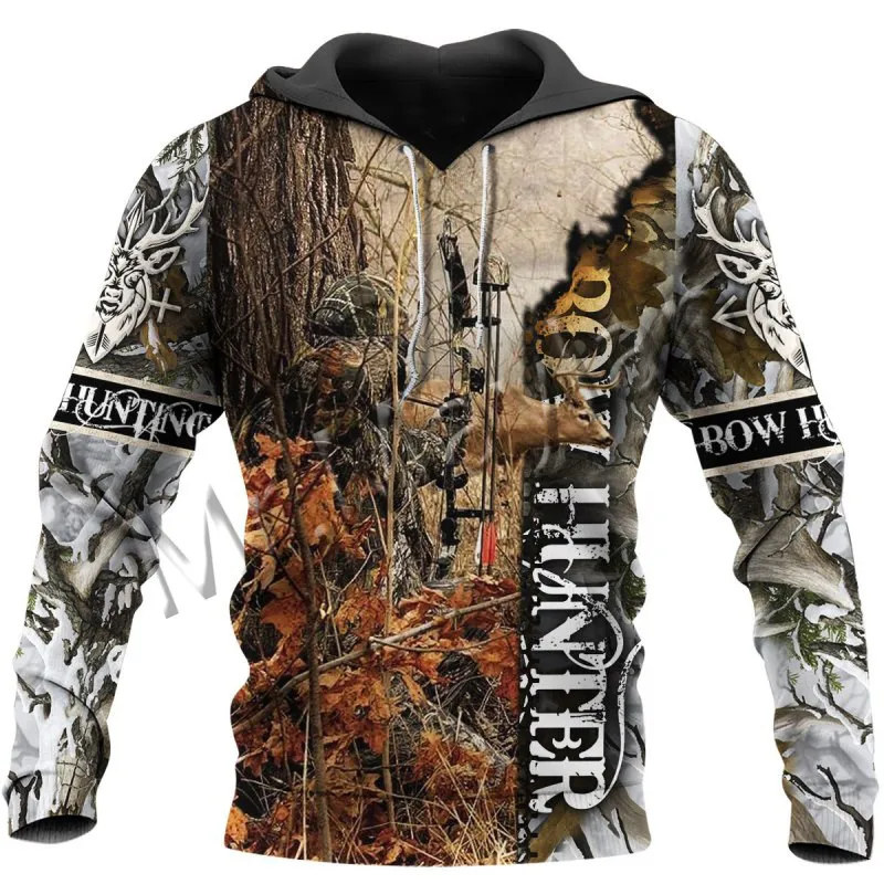 

Fashion Deer Hunter Colorful Camo Men Women Casual Tracksuit 3D Print Leisure Streetwear / Hoodie / Sweatshirts / Jacket / s-33
