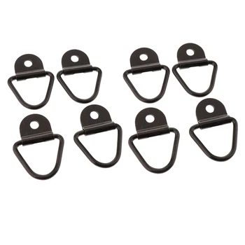 

(4x) STEEL D-RING TIE DOWN TRUCK TRAILER ATV MOTORCYCLE CHAIN