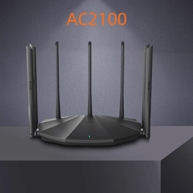 Tenda AC23 двухгигабитный двухдиапазонный 2,4G и 5,0G AC2100 беспроводной маршрутизатор Wifi ретранслятор с 7 * 6dBi антенны с высоким коэффициентом усиления более широкое покрытие|Беспроводные роутеры|   | АлиЭкспресс - 11/11 AliExpress