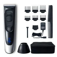 Перекрестная поставка товаров HC-577 жидкокристаллический цифровой дисплей машинка для стрижки волос/Электрический фейдер счетчик бытовой волос Clippe
