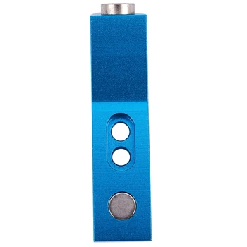 

Aluminum Alloy Woodworking Pocket Hole Jig Kit Angle Guide Set Oblique Hole Puncher Locator Mini Machine System 1Pcs