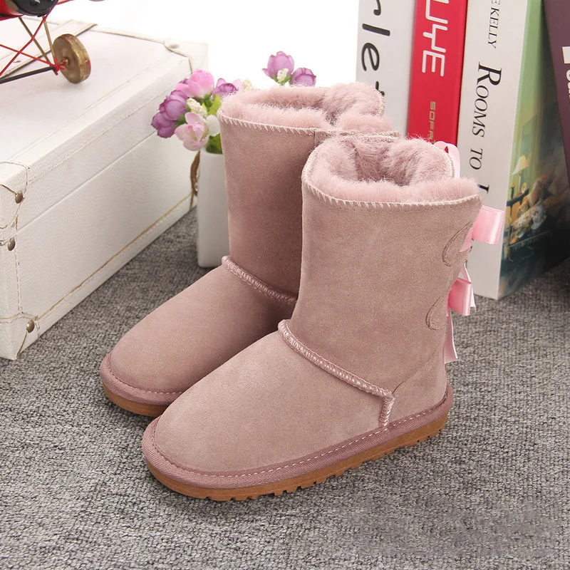 Детские зимние ботинки для маленьких девочек; зимние ботинки; детская обувь; бархатная обувь для мальчиков; теплая плюшевая модная школьная обувь