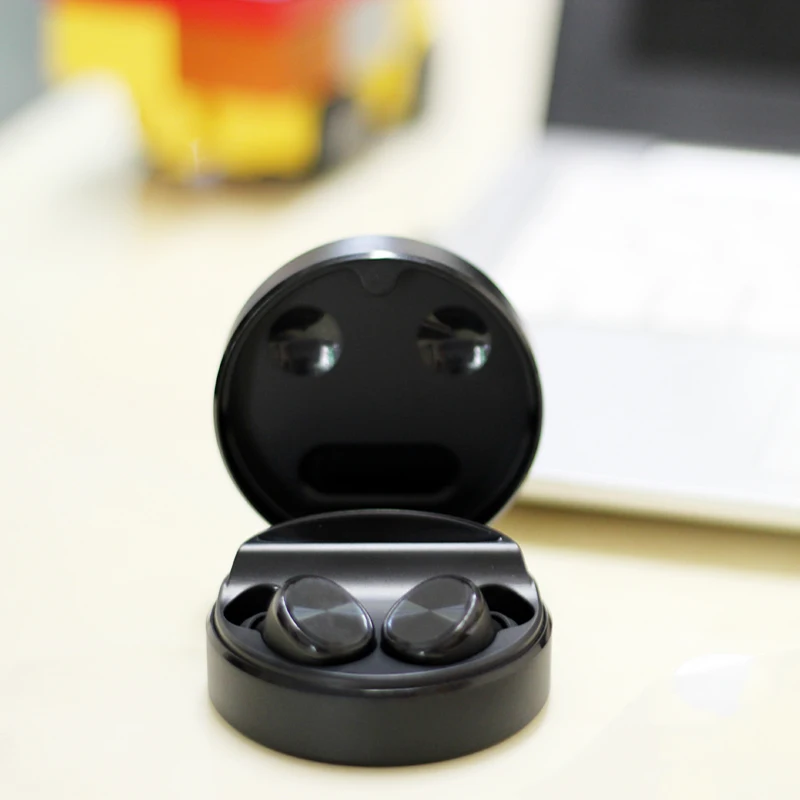 Touch Control Bluetooth Earphone Mini TWS Earbuds Headset Power Display IPX5 6hrs Play Time Support Wireless Charging for Sport