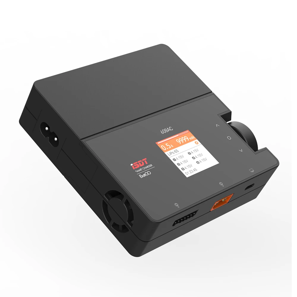 ISDT 608AC Battgo リポバッテリー充電器 AC/DC スマート充電器