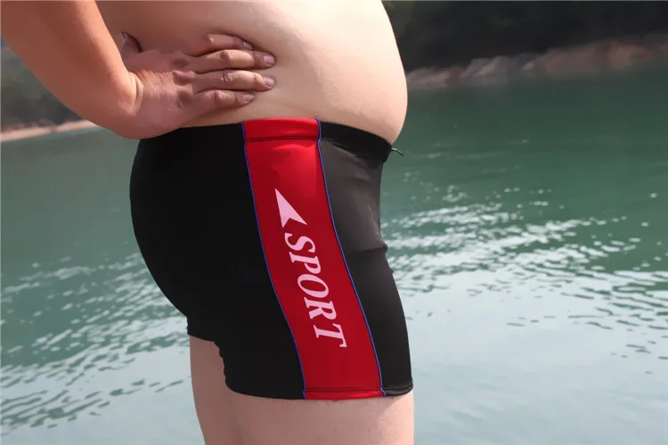 

300 Extra Large Swimming Trunks Loose-Fit Plus-sized Hot Springs Men Adult Swimming Trunks Yk138