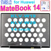 Brand new 2160*1440 Original LCD Screen for Huawei MateBook 14 KLV-W19
KLV-W29 14-inch IPS LCD Display TouchScreen