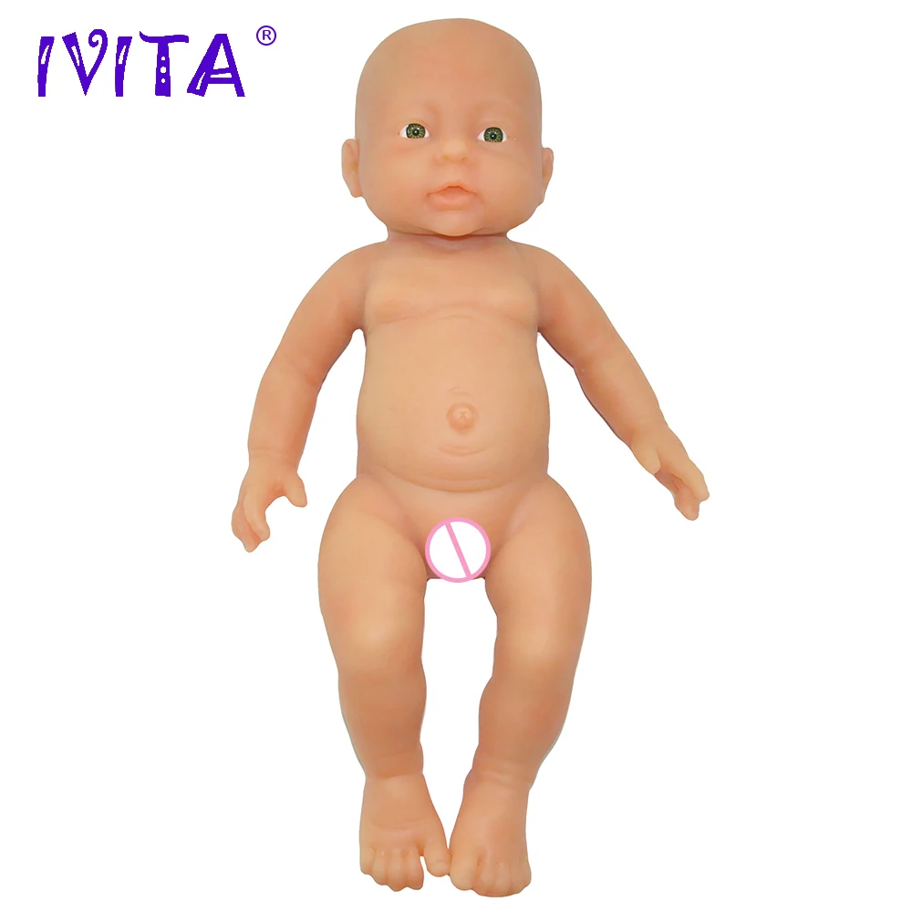 Отправить из США и Китая IVITA WG1503 41 см 2000 г полный Силиконовый Reborn Baby Girl куклы