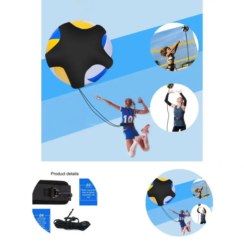 Excellent Training Belt Durable Good Performance Black Volleyball Training Equipment