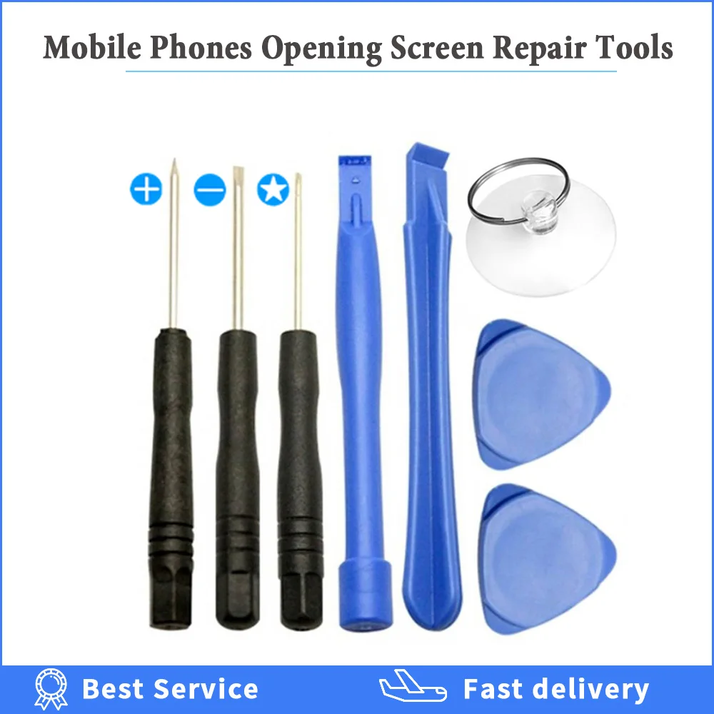 8 в 1 мобильный телефон открывающийся экран Инструменты инструменты ремонтный набор мини-отвертки набор телефонных инструментов для iPhone samsung huawei