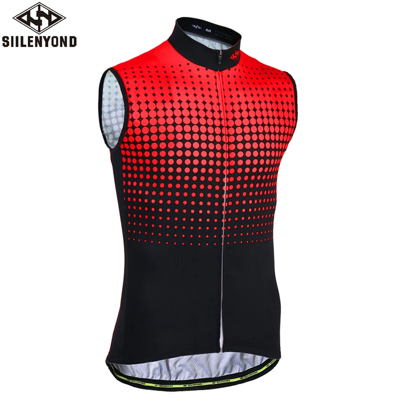 Cycling Jersey Siilenyond, без рукавов, для велоспорта, Джерси, набор, лето, для горного велосипеда, одежда для велоспорта, для MTB велосипеда, жилет для мужчин, Ropa Maillot Ciclismo - Цвет: Cycling Jersey