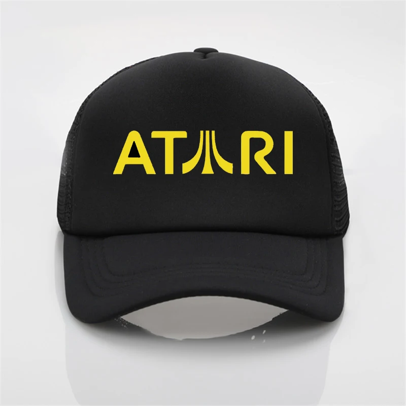 

fashion net cap Atari printing baseball cap Men women Summer Trend Cap New Youth Joker sun hat Beach Visor hat