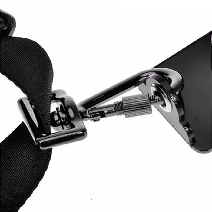 Single DSLR SLR Camera Shoulder Belt Pack Quick Strap Elasticity Sling Comfortable For SLR Black Cameras