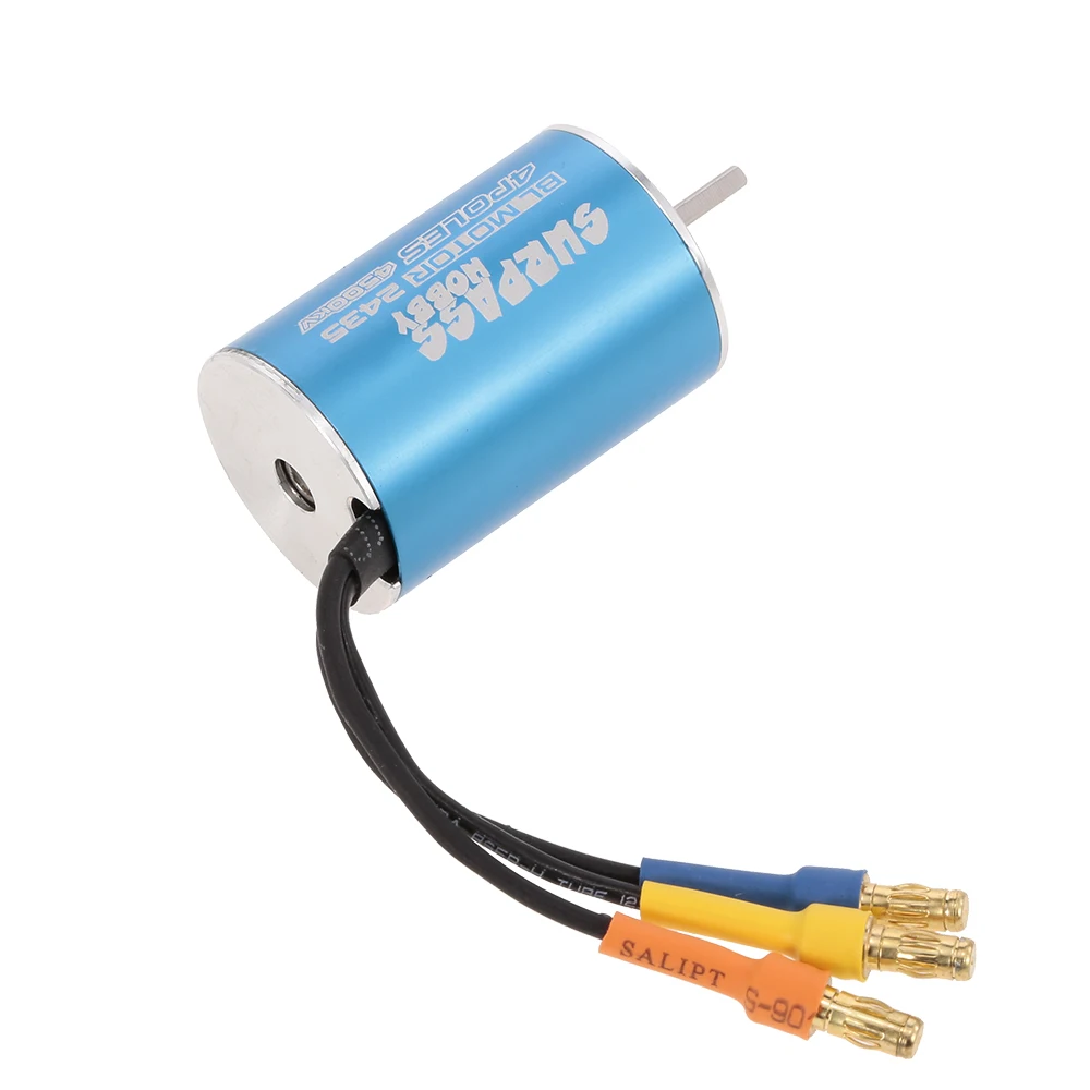 2435 4500KV 22A Бессенсорный бесщеточный двигатель и 25A бесщеточный ESC для 1/18 1/16 RC автозапчасти аксессуары