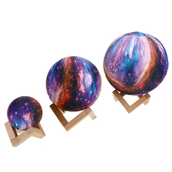 

16 Colors 3D Print Star Moon Lamp Colorful Change Touch USB Led Night Light Lamp 8/15/20cm Home Decor Gift Dropshipping