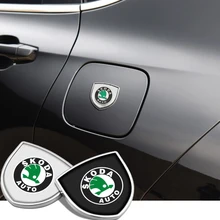 

Metal Decoration Car Emblem Sticker Window Door Shield Decal For Skoda Octavia Yeti Roomster Fabia Rapid Superb Kodiaq Citigo