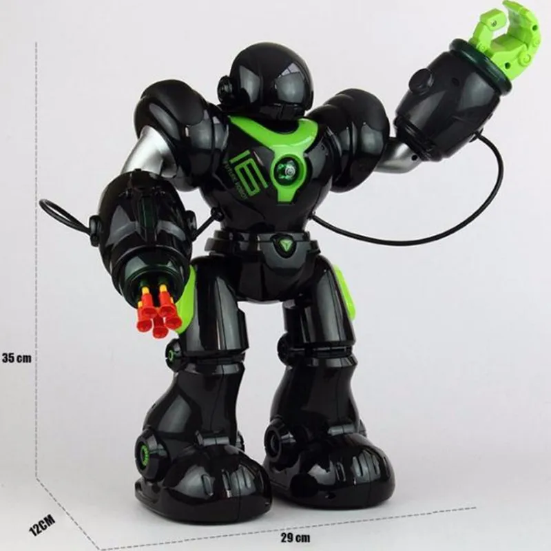 Intelligent Voice Control RC Battle Robot Remote control Robot Toy Dancing singing Launch Missiles RC Robot Toy Playing   gifts 6