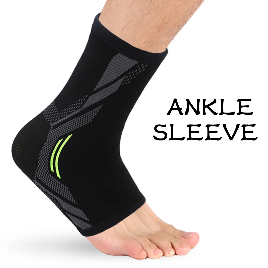 

Joint Support Knee Pads Breathable Climbing Pad Ankle Brace Compression Support Sleeve Elastic Ankle Movement Protection S/M/L