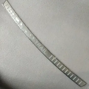 

For Nissan X-Trail X Trail T32 2014 - 2020 Ultrathin Stainless Rear Bumper Protector Sill Exterior Guard Pedal Accessory