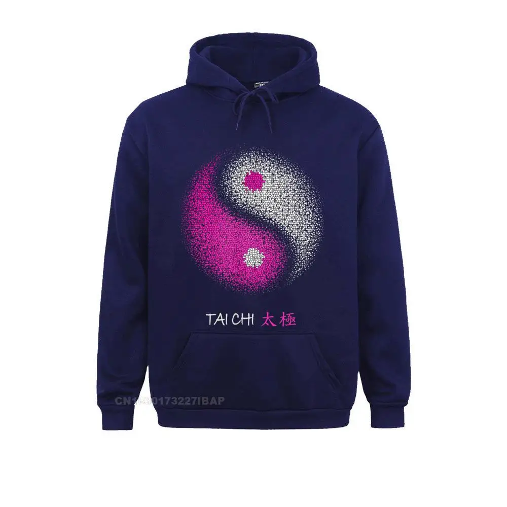Tai Chi Yin Yang Energy Meditation Comics Adult Sweatshirts Plain NEW YEAR DAY Long Sleeve Hoodies High Street Hoods