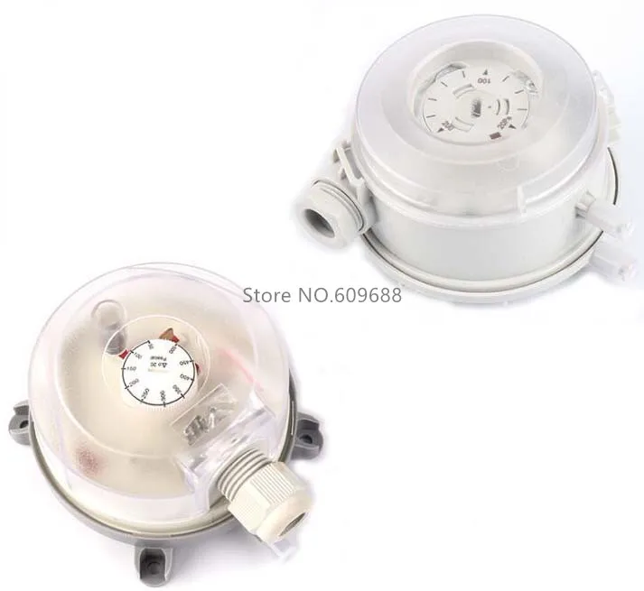 Air Differential Pressure Switch Adjustable Micro- Pressure Air Switch V4T5 Details about   2X 