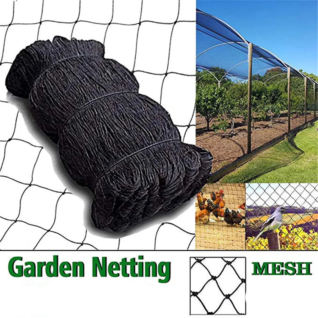Anti Bird Net Bird-Preventing Netting Mesh for Fruit Crop Plant Tree Garden BH 