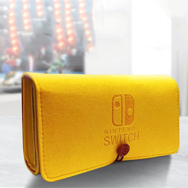 Сумка для хранения для nintendo Switch игровой хост портативный пакет для nintendo NS Switch игровой консоли Войлок сумка аксессуары
