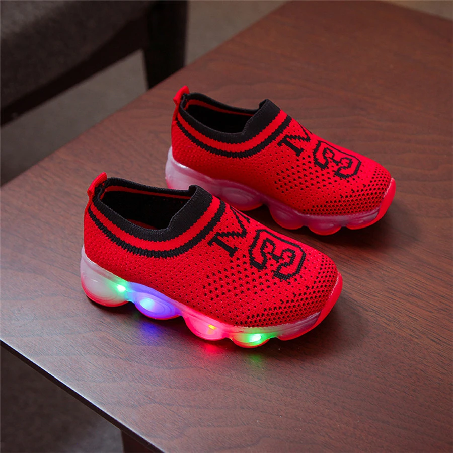 colorful kids sneakers