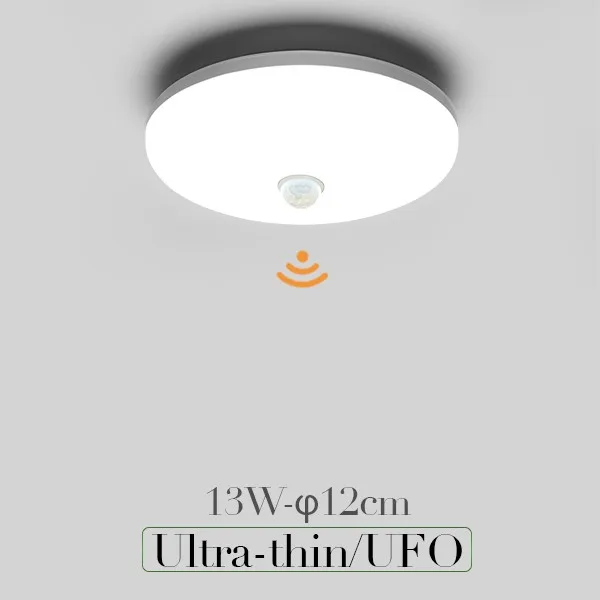 LED Ceiling Lights PIR Motion Sensor Light Indoor 9W 13W 18W 24W 36W AC85-265V Ceiling Lamp For Hallways Closet Rooms Stairways ceiling light fixture Ceiling Lights