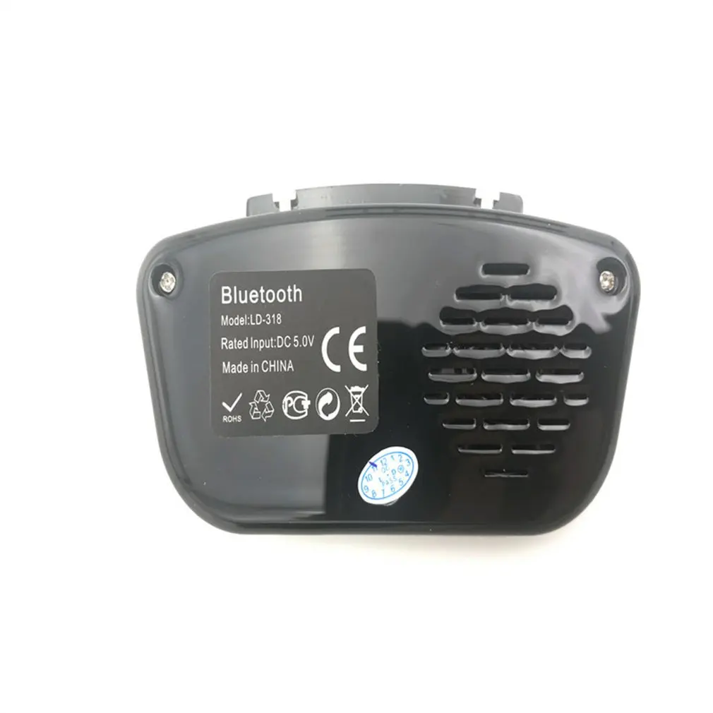 Автомобильный беспроводной Bluetooth V3.0 Громкая Связь Динамик синхронно поддерживает подключение двух телефонов установка на рулевое колесо