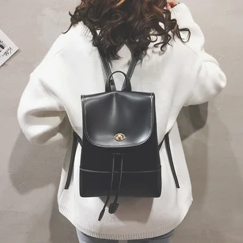 

2020 New Korean Backpack Women's Casual Fashion Travel Small Backpack Mini Schoolbag Lady
