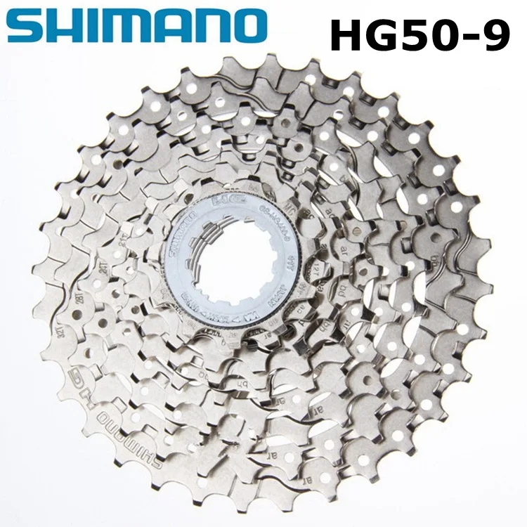 

Shimano SHIMANO Hg50-9 Highway Folding Modified Bicycle Flywheel 50-9 Highway Flywheel
