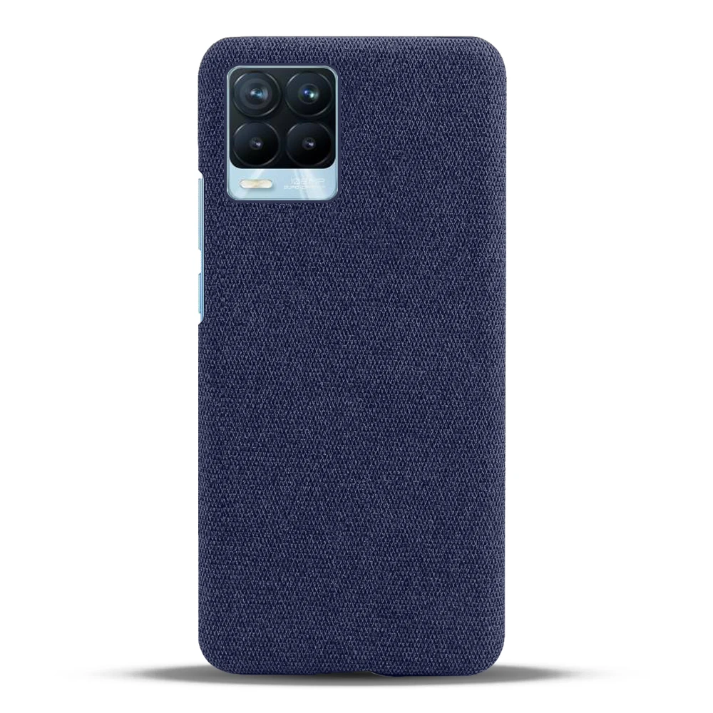

Cloth Texture Fit Phone Case For OPPO Realme 8 Pro Coque Luxury Febric Antiskid Cover For Oppo Realme8 Pro 4G 6.4" 2021 Funda