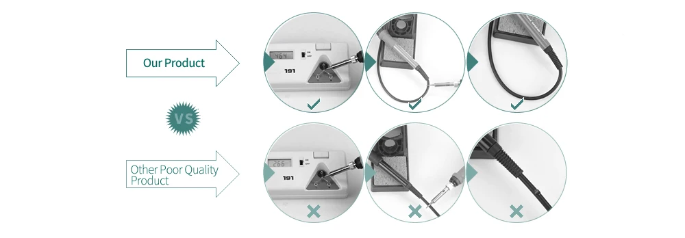 Tweezers Mini Soldering iron Station 11