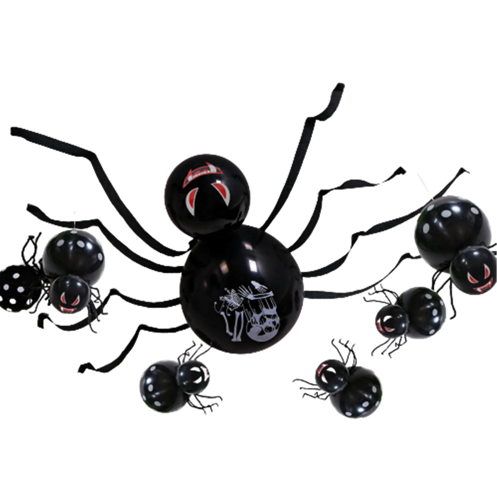 Halloween Spider Balloon Kit lattice palloncini ragno fai da te festa di Halloween aula di casa sfondo decorazione TS2 - AliExpress