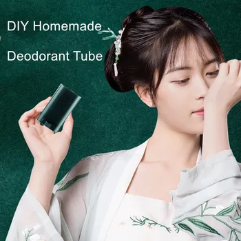 

FreeShip 3PCS 15ml Dark Green Empty Plastic Deodorant Container 0.5oz Twist Up Deodorant Tubes Holder for DIY lipstick, balm