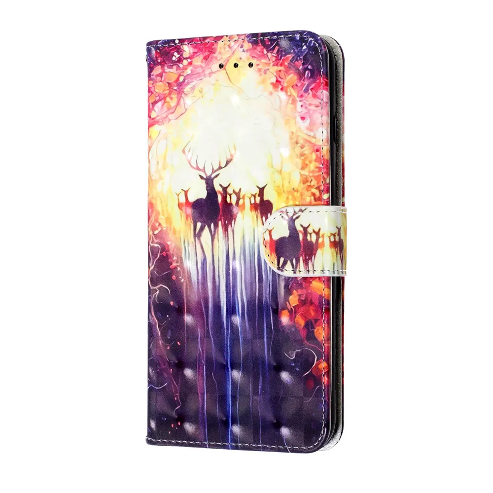 Pattern 30 Phone Case sFor Coque Xiaomi Mi A3 Case Cover For Redmi Note 8 Pro 8 8A Case Cute Panda Flip Leather Wallet Card Cover Capa - Цвет: Pattern 30