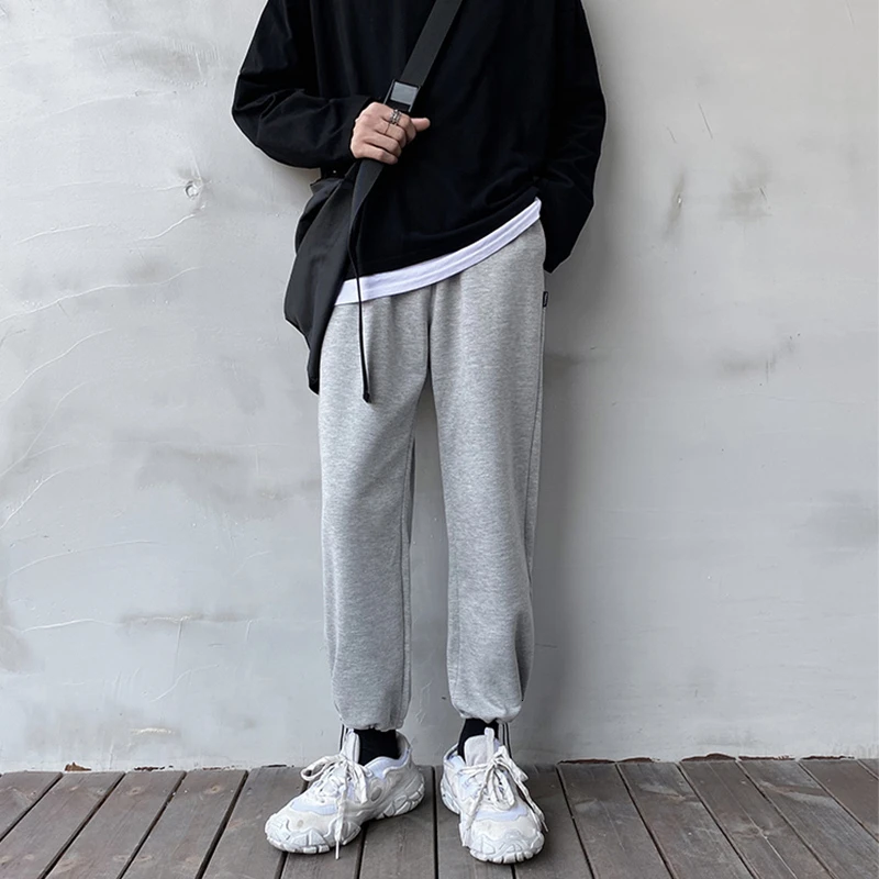 Мужские спортивные штаны Privathinker свободные брюки большого размера в Корейском